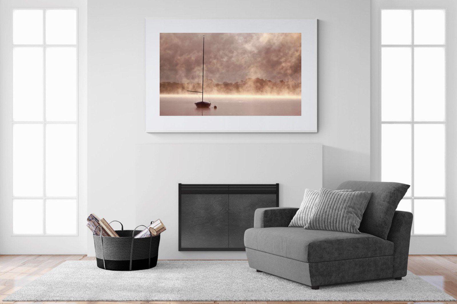 Mystical-Wall_Art-150 x 100cm-Framed Print-White-Pixalot
