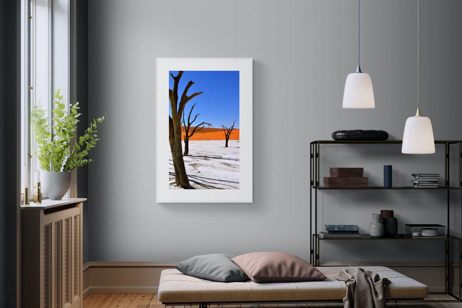 Namib Desert-Wall_Art-100 x 150cm-Framed Print-White-Pixalot
