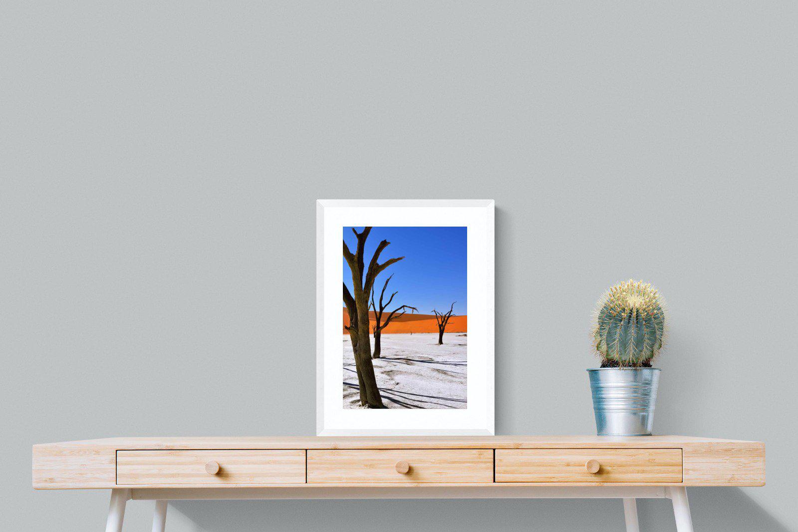 Namib Desert-Wall_Art-45 x 60cm-Framed Print-White-Pixalot