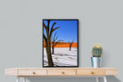Namib Desert-Wall_Art-60 x 80cm-Mounted Canvas-Black-Pixalot