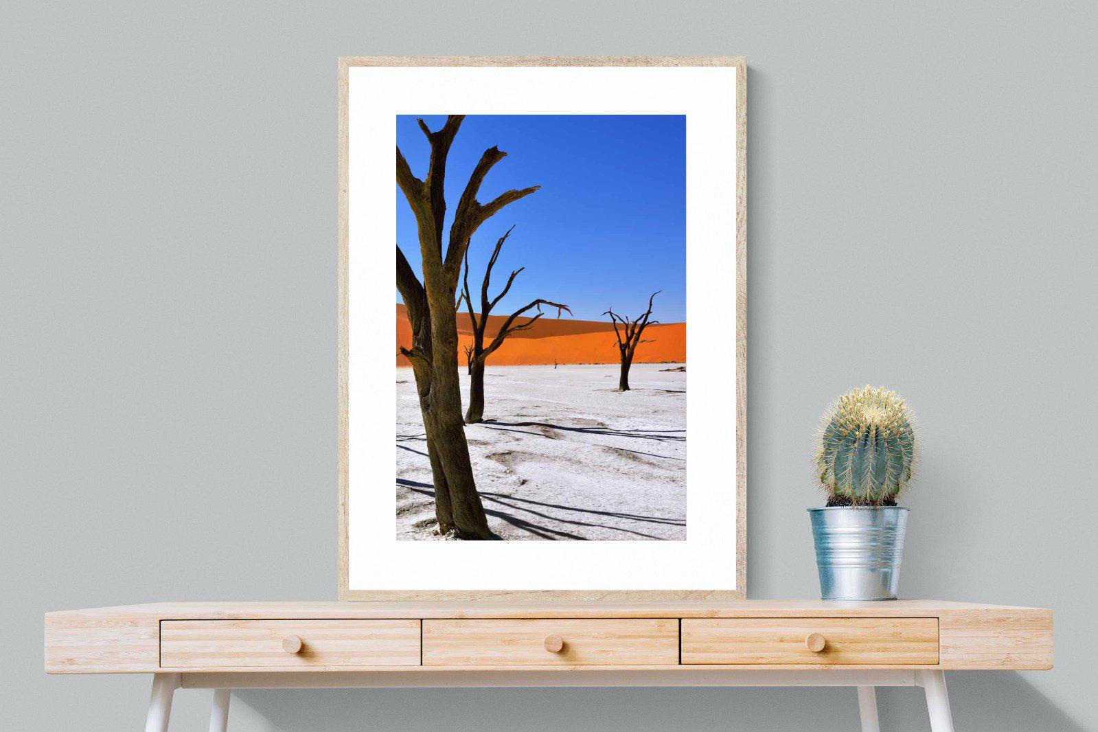 Namib Desert-Wall_Art-75 x 100cm-Framed Print-Wood-Pixalot