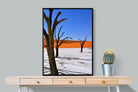 Namib Desert-Wall_Art-75 x 100cm-Mounted Canvas-Black-Pixalot