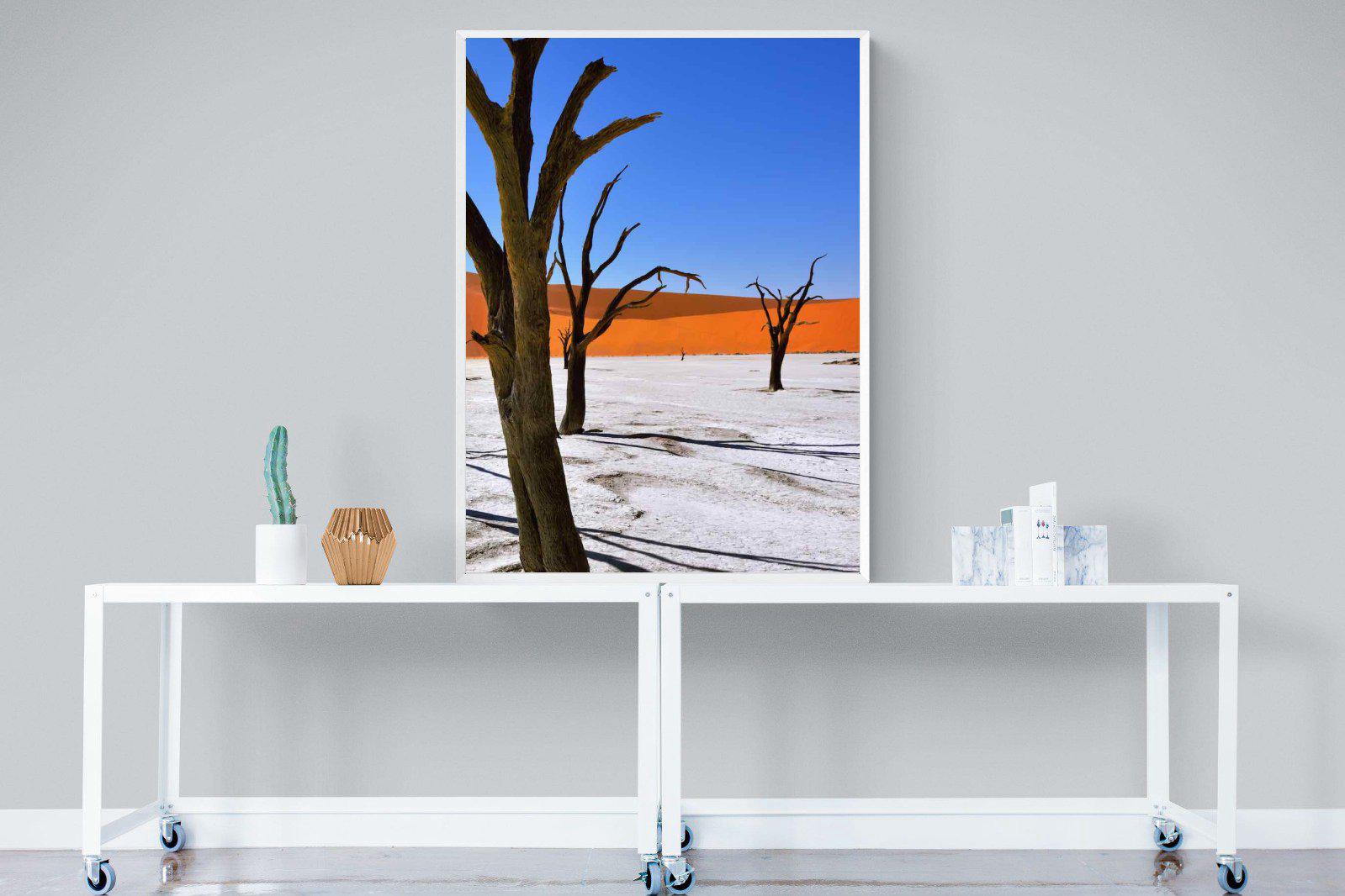 Namib Desert-Wall_Art-90 x 120cm-Mounted Canvas-White-Pixalot