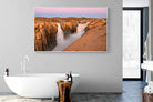 Namibian Falls-Wall_Art-180 x 110cm-Mounted Canvas-White-Pixalot