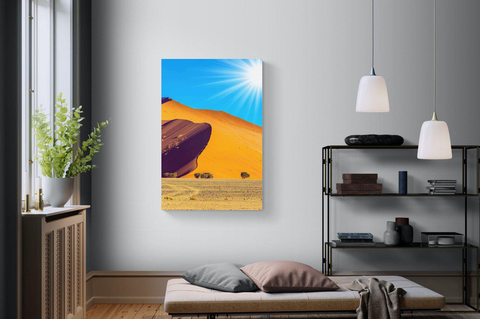 Namibian Landscape-Wall_Art-100 x 150cm-Mounted Canvas-No Frame-Pixalot