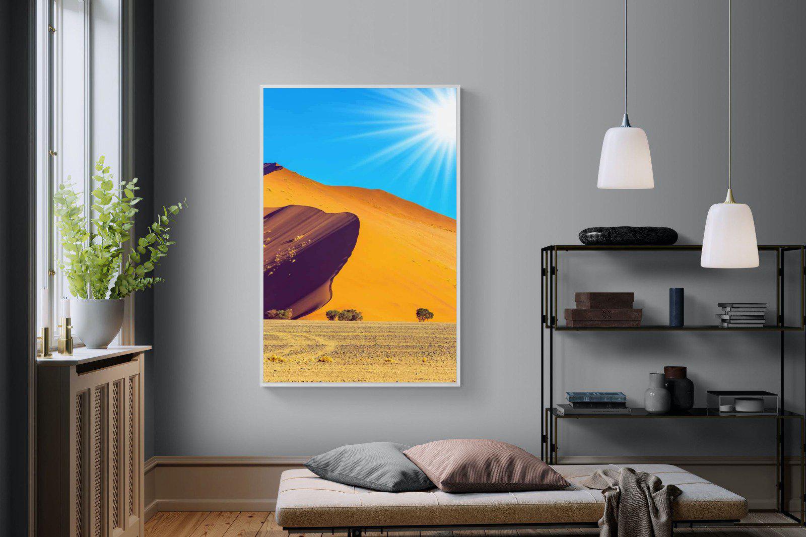 Namibian Landscape-Wall_Art-120 x 180cm-Mounted Canvas-White-Pixalot