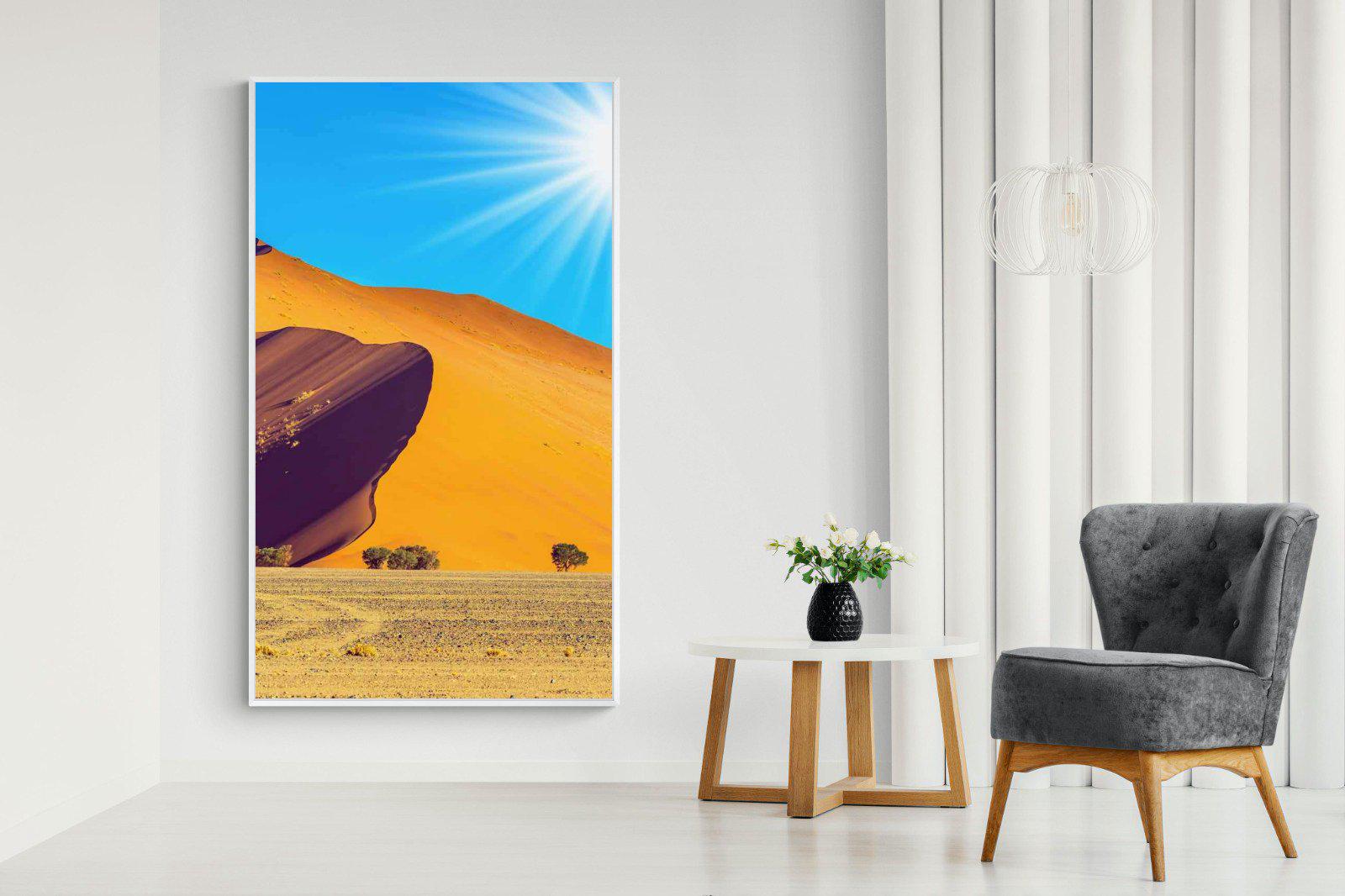 Namibian Landscape-Wall_Art-130 x 220cm-Mounted Canvas-White-Pixalot