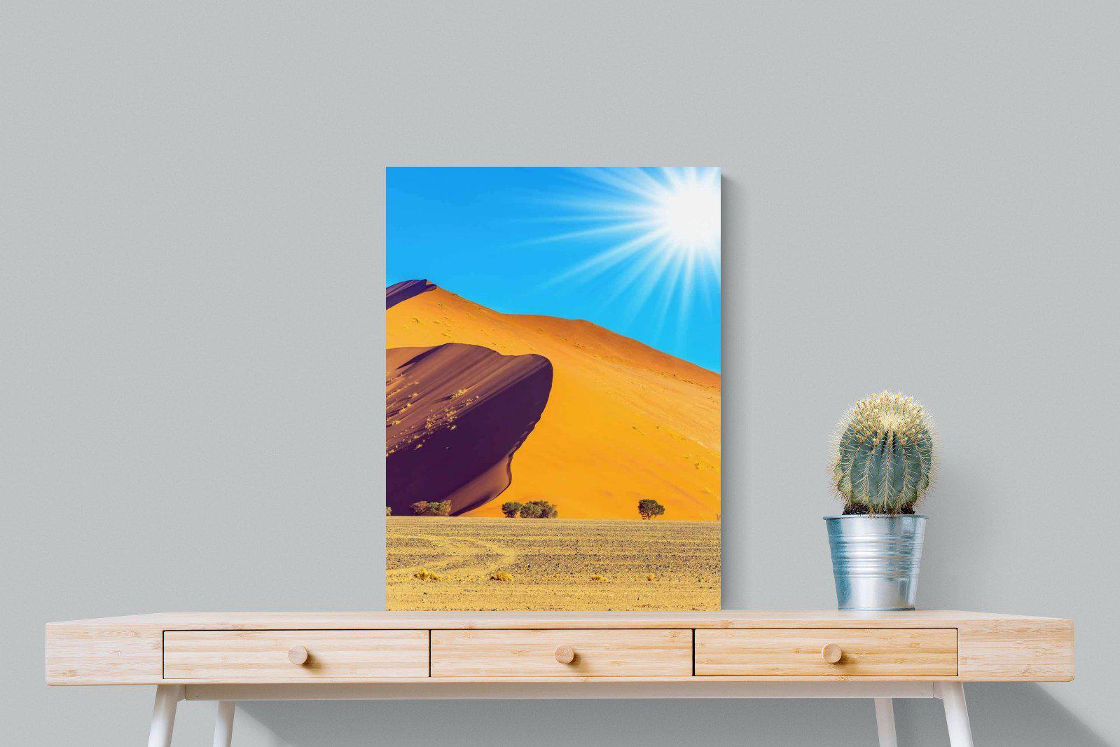 Namibian Landscape-Wall_Art-60 x 80cm-Mounted Canvas-No Frame-Pixalot