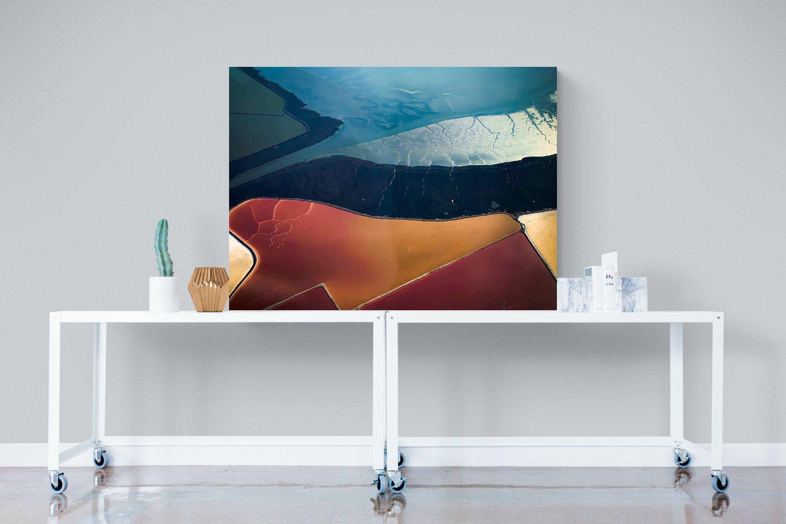 Natural Geometry-Wall_Art-120 x 90cm-Mounted Canvas-No Frame-Pixalot
