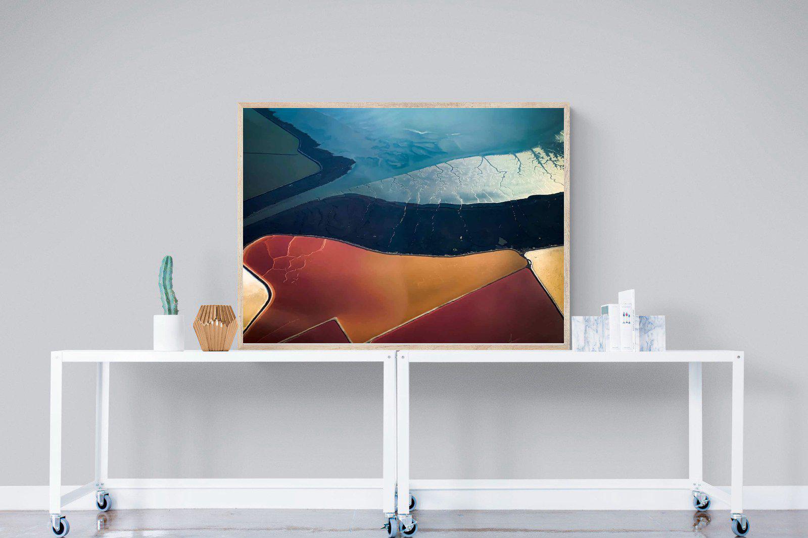 Natural Geometry-Wall_Art-120 x 90cm-Mounted Canvas-Wood-Pixalot