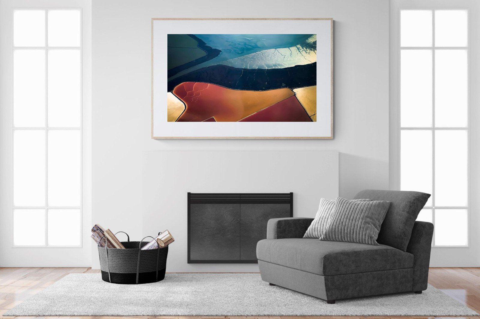 Natural Geometry-Wall_Art-150 x 100cm-Framed Print-Wood-Pixalot