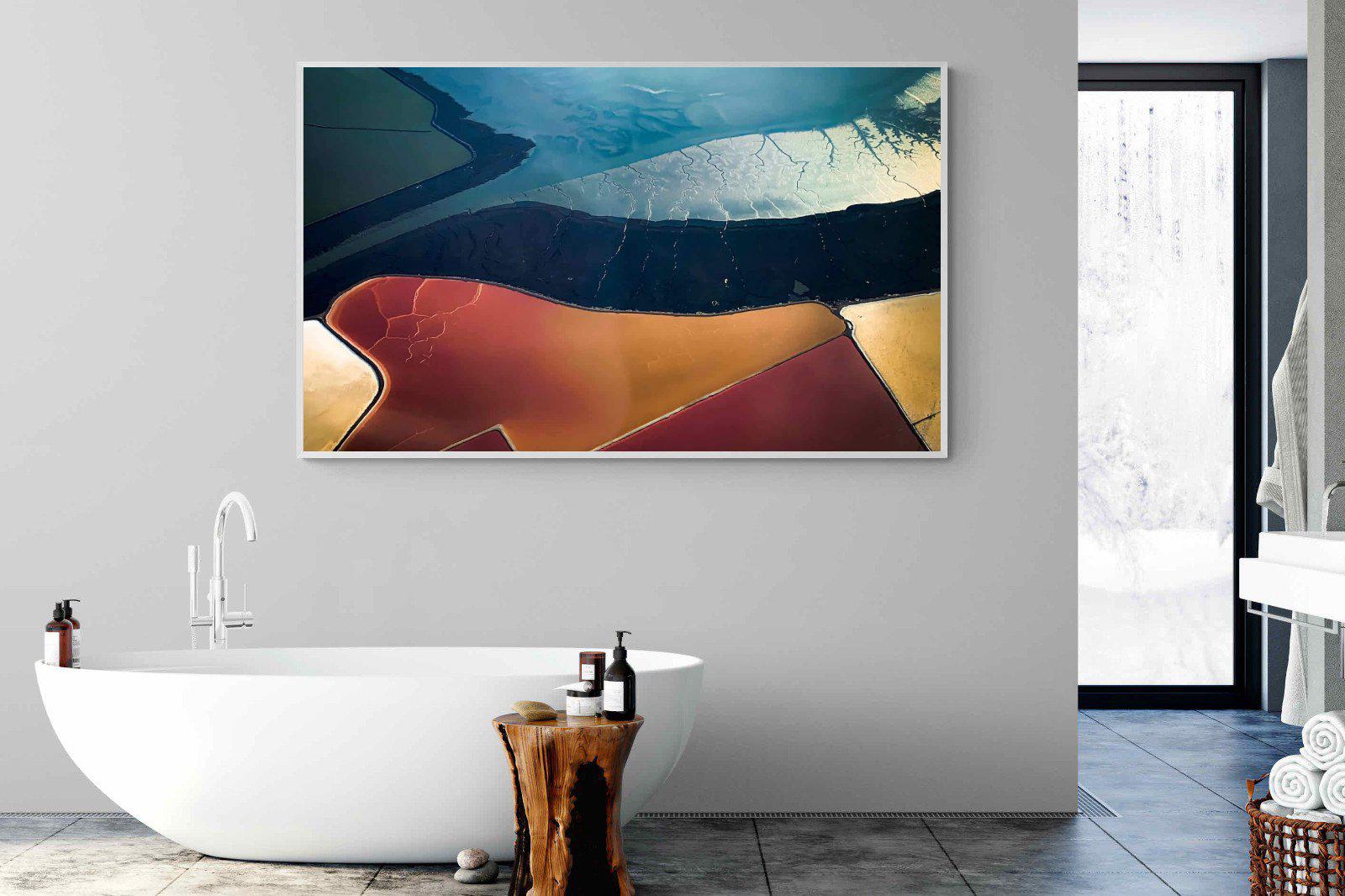Natural Geometry-Wall_Art-180 x 110cm-Mounted Canvas-White-Pixalot