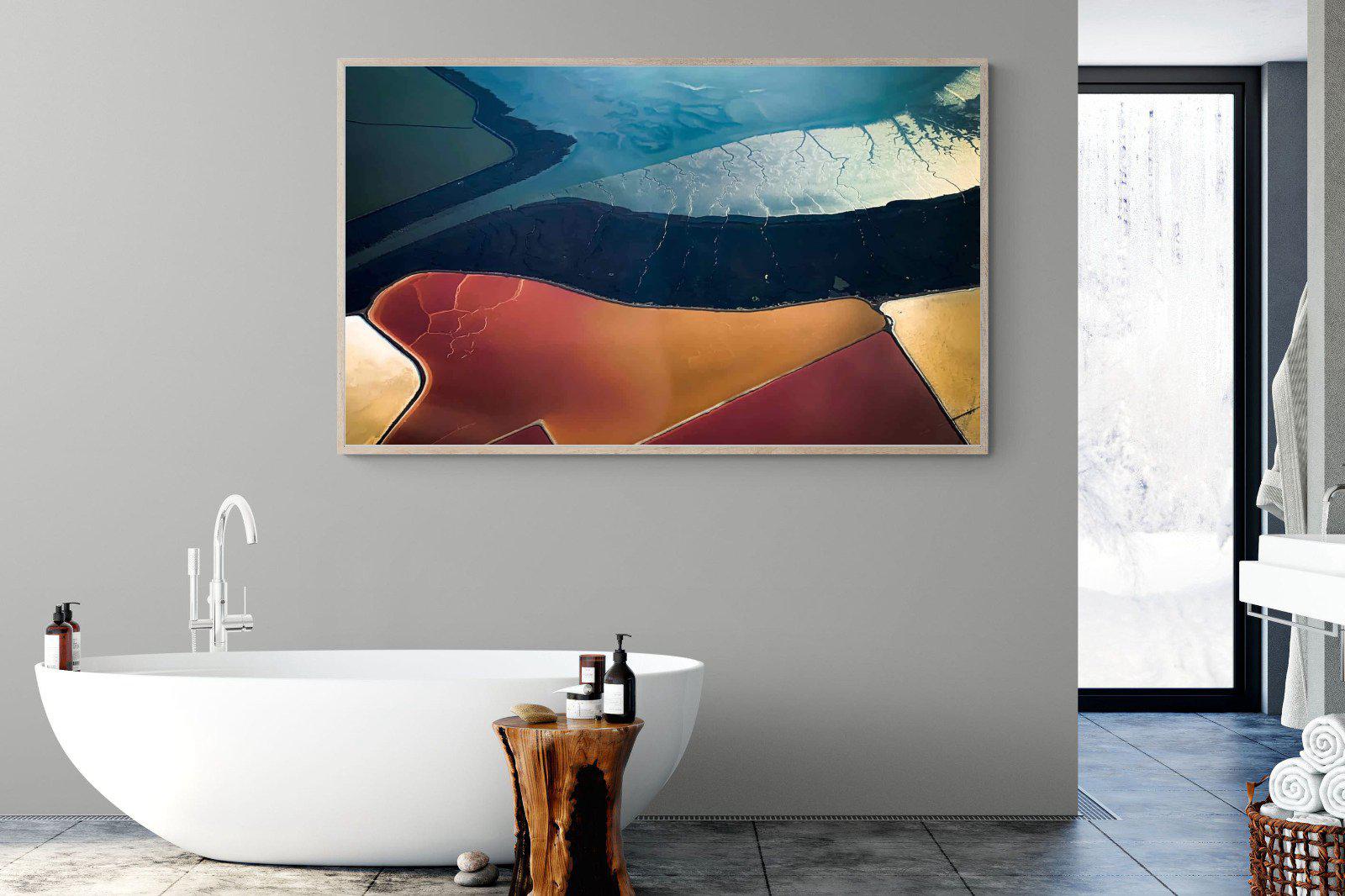 Natural Geometry-Wall_Art-180 x 110cm-Mounted Canvas-Wood-Pixalot