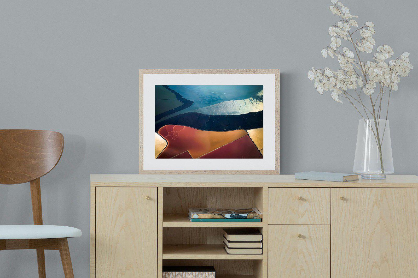 Natural Geometry-Wall_Art-60 x 45cm-Framed Print-Wood-Pixalot