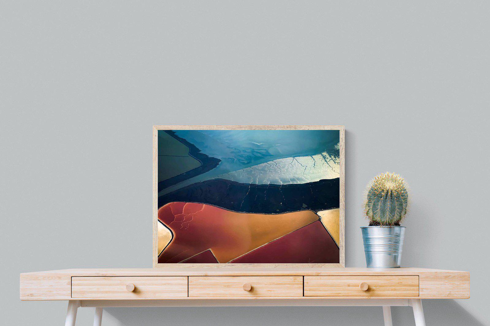 Natural Geometry-Wall_Art-80 x 60cm-Mounted Canvas-Wood-Pixalot