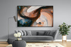 Nature's Swirl-Wall_Art-220 x 130cm-Mounted Canvas-Black-Pixalot
