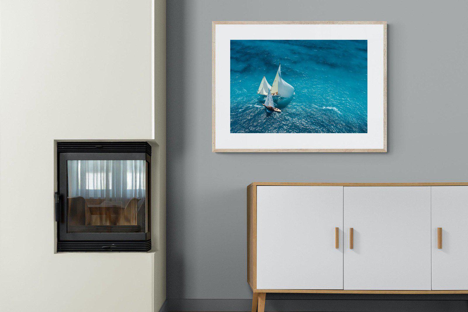 Nautical-Wall_Art-100 x 75cm-Framed Print-Wood-Pixalot