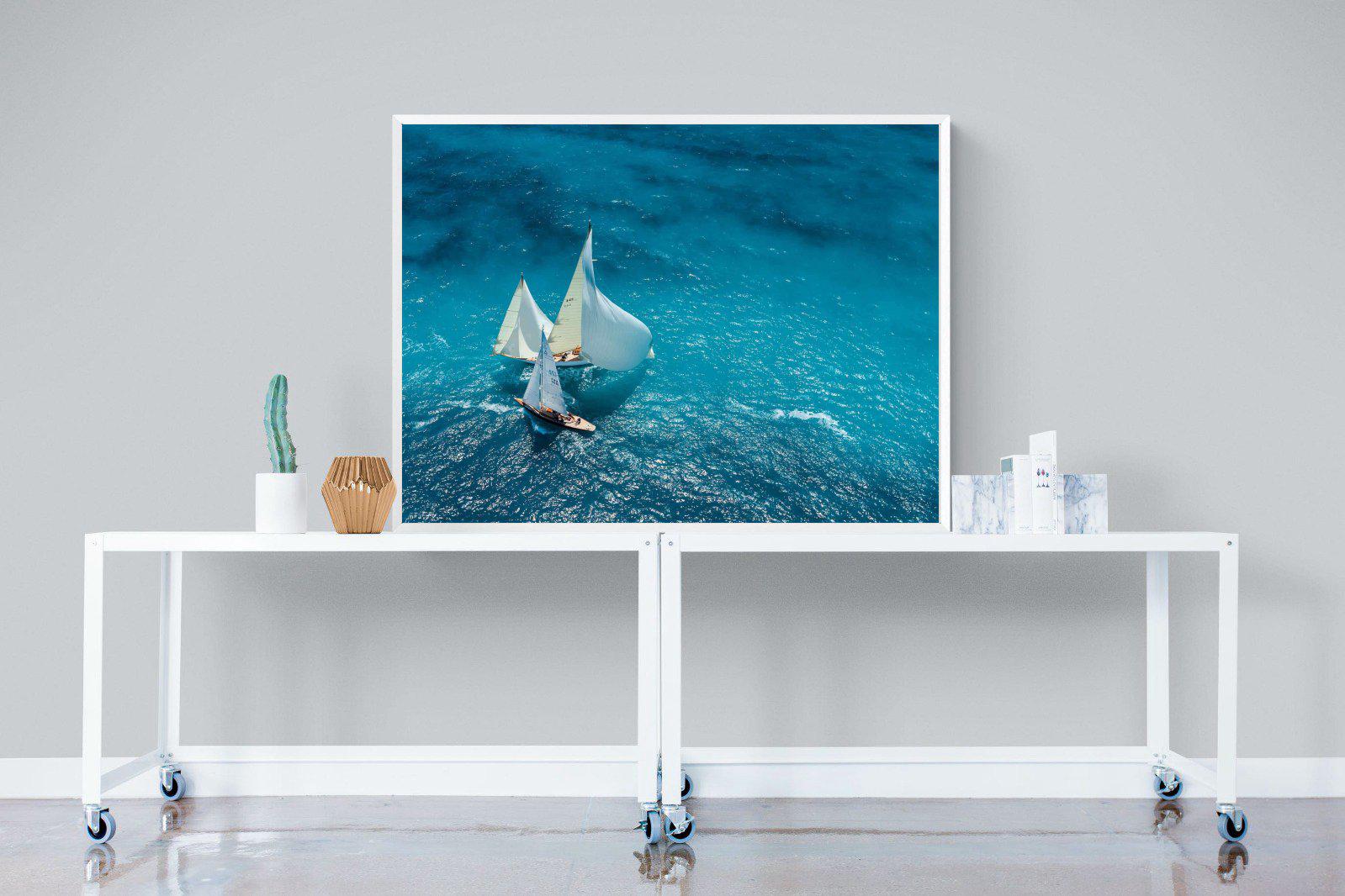 Nautical-Wall_Art-120 x 90cm-Mounted Canvas-White-Pixalot