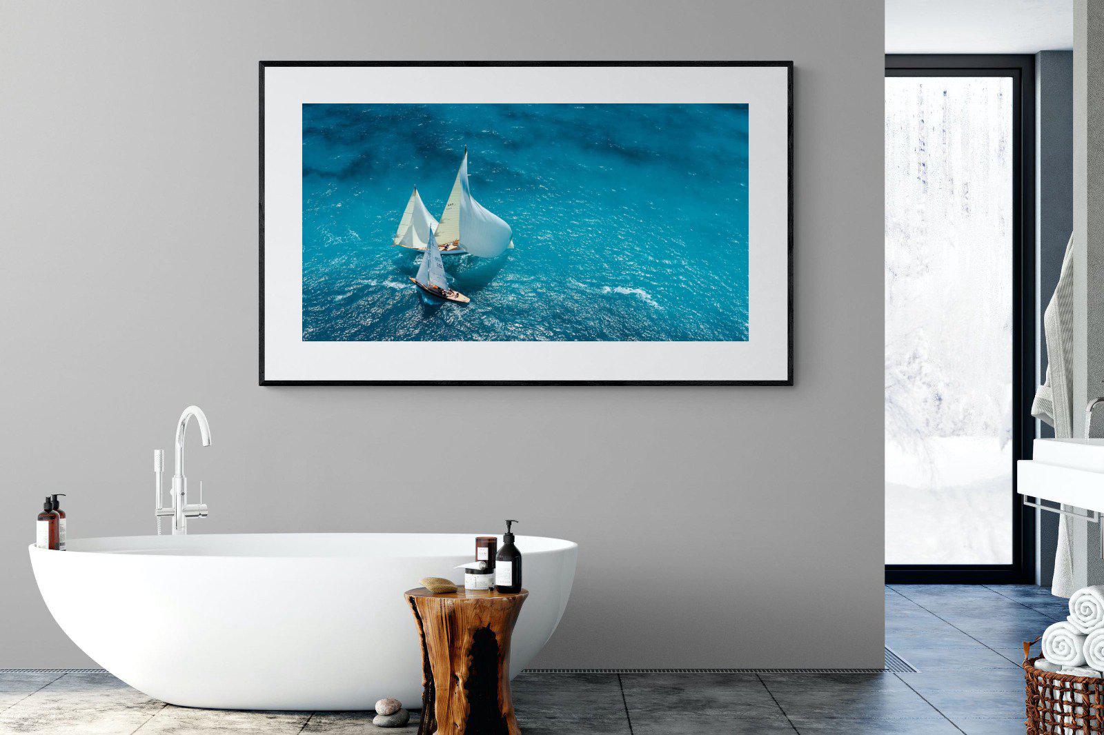 Nautical-Wall_Art-180 x 110cm-Framed Print-Black-Pixalot