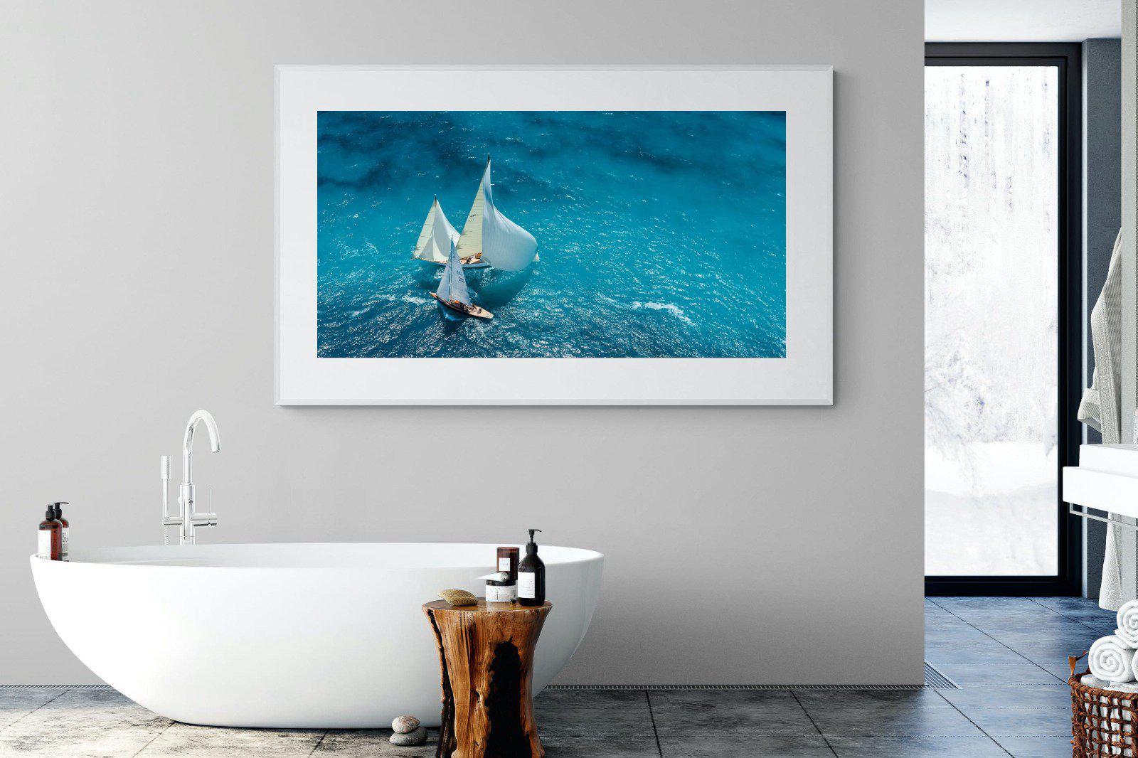 Nautical-Wall_Art-180 x 110cm-Framed Print-White-Pixalot