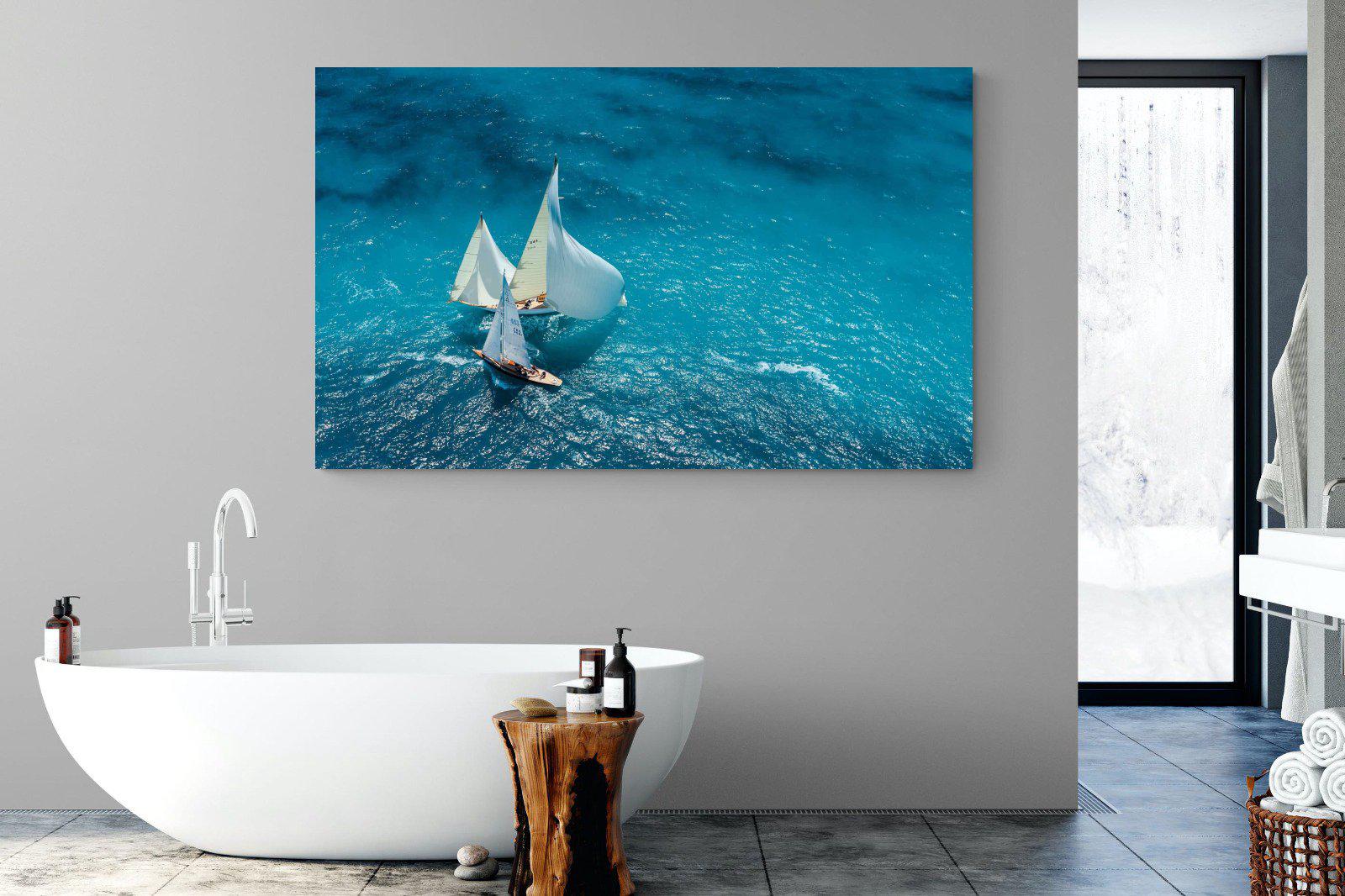 Nautical-Wall_Art-180 x 110cm-Mounted Canvas-No Frame-Pixalot
