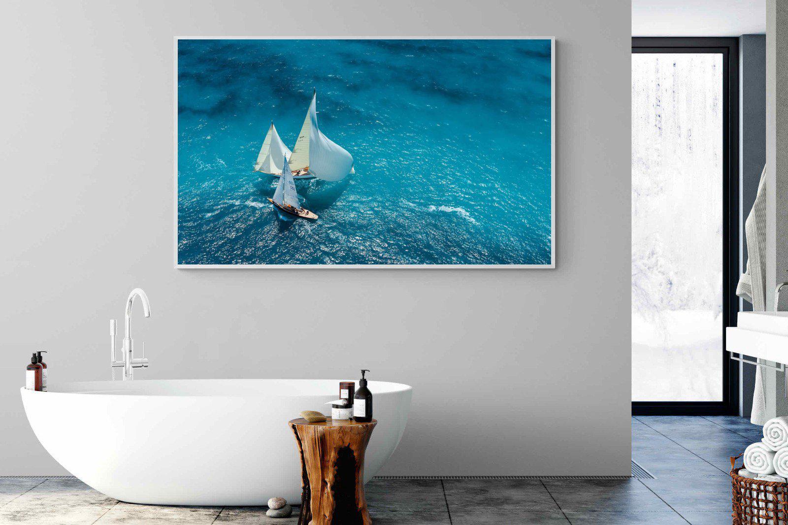 Nautical-Wall_Art-180 x 110cm-Mounted Canvas-White-Pixalot