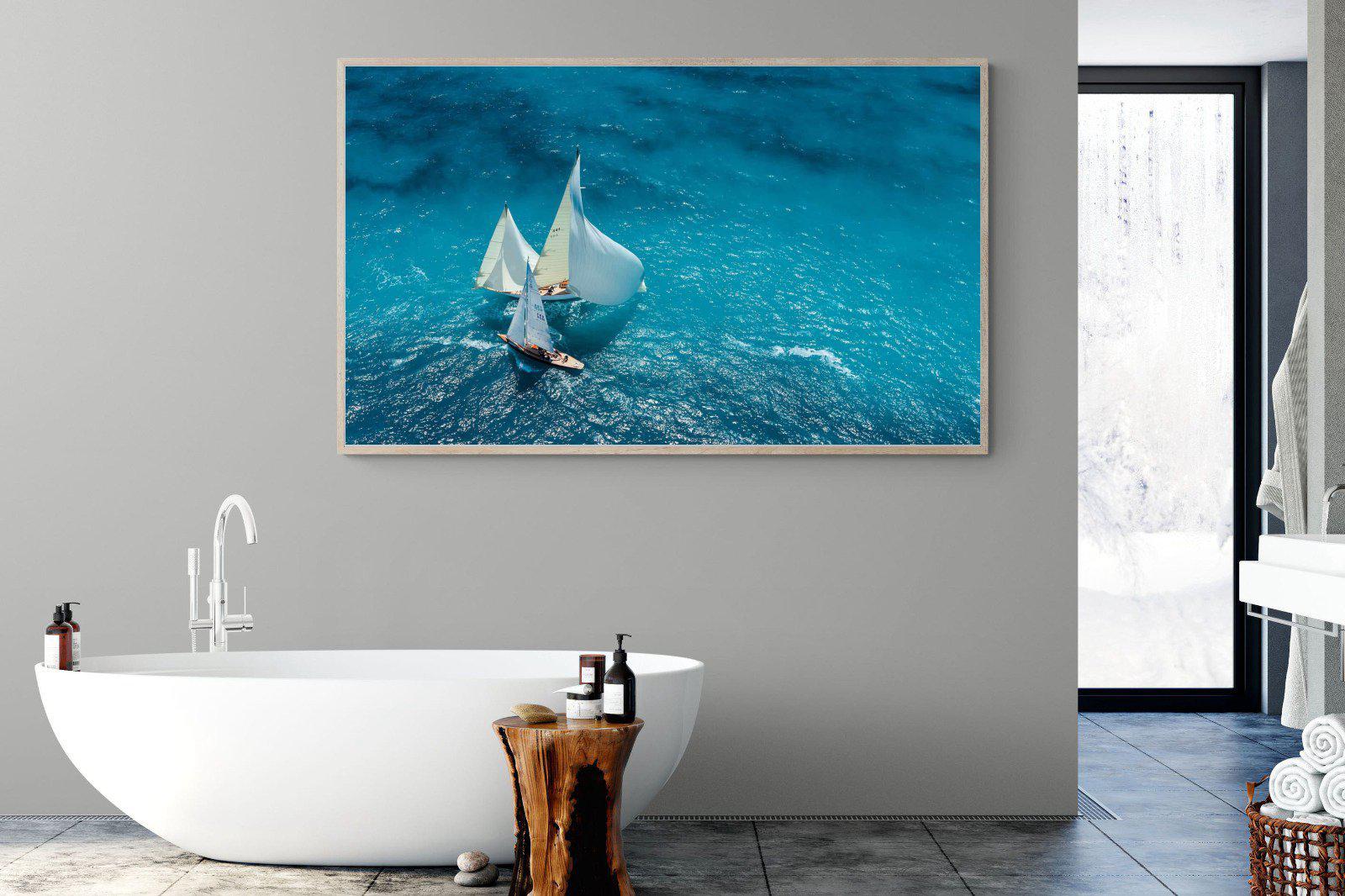 Nautical-Wall_Art-180 x 110cm-Mounted Canvas-Wood-Pixalot