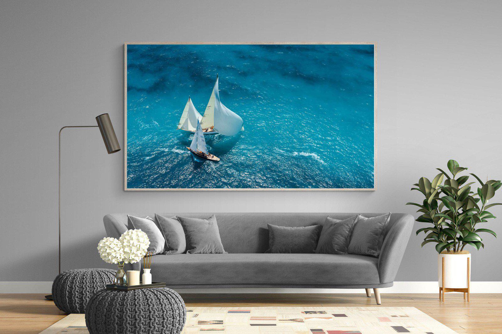 Nautical-Wall_Art-220 x 130cm-Mounted Canvas-Wood-Pixalot