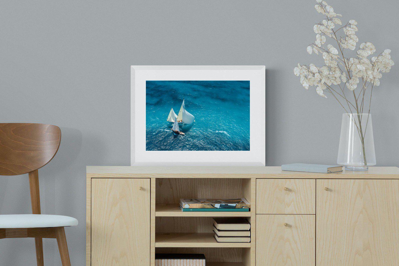 Nautical-Wall_Art-60 x 45cm-Framed Print-White-Pixalot