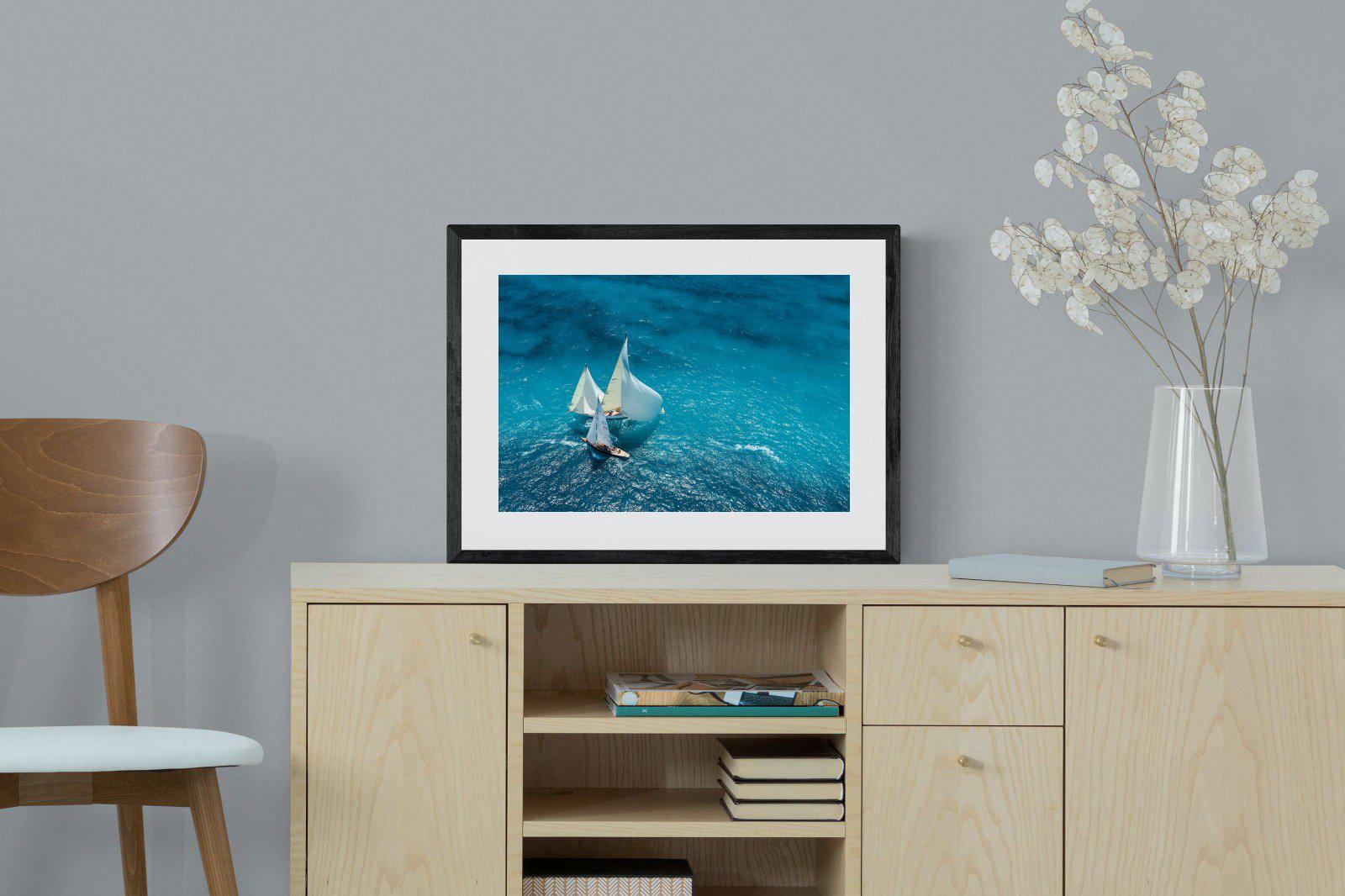 Nautical-Wall_Art-60 x 45cm-Framed Print-Black-Pixalot