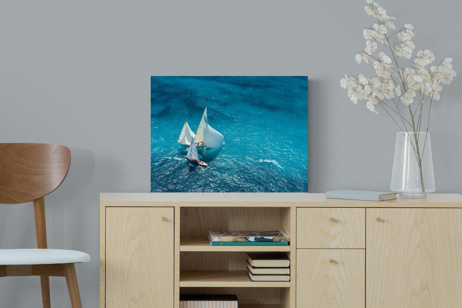 Nautical-Wall_Art-60 x 45cm-Mounted Canvas-No Frame-Pixalot