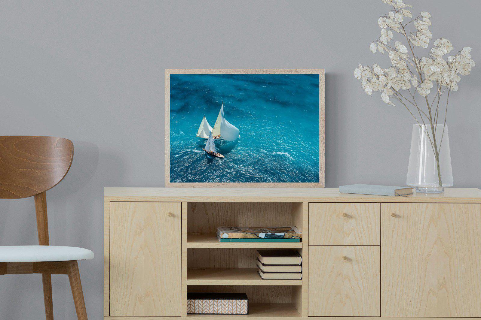 Nautical-Wall_Art-60 x 45cm-Mounted Canvas-Wood-Pixalot
