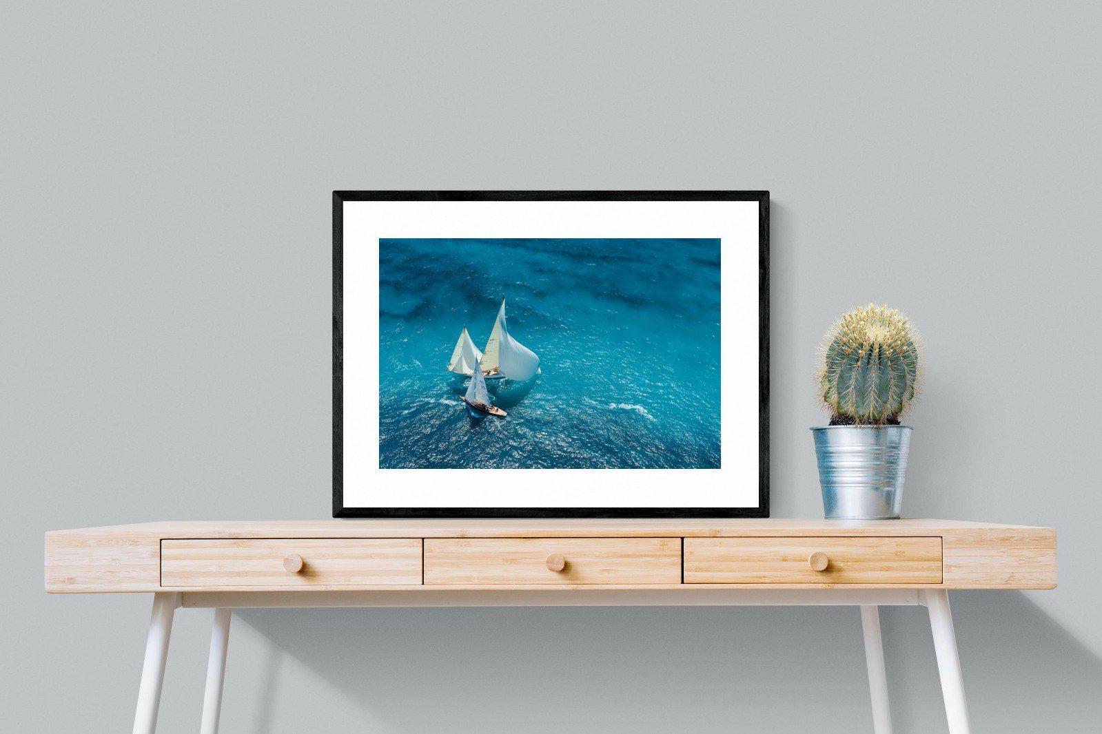 Nautical-Wall_Art-80 x 60cm-Framed Print-Black-Pixalot