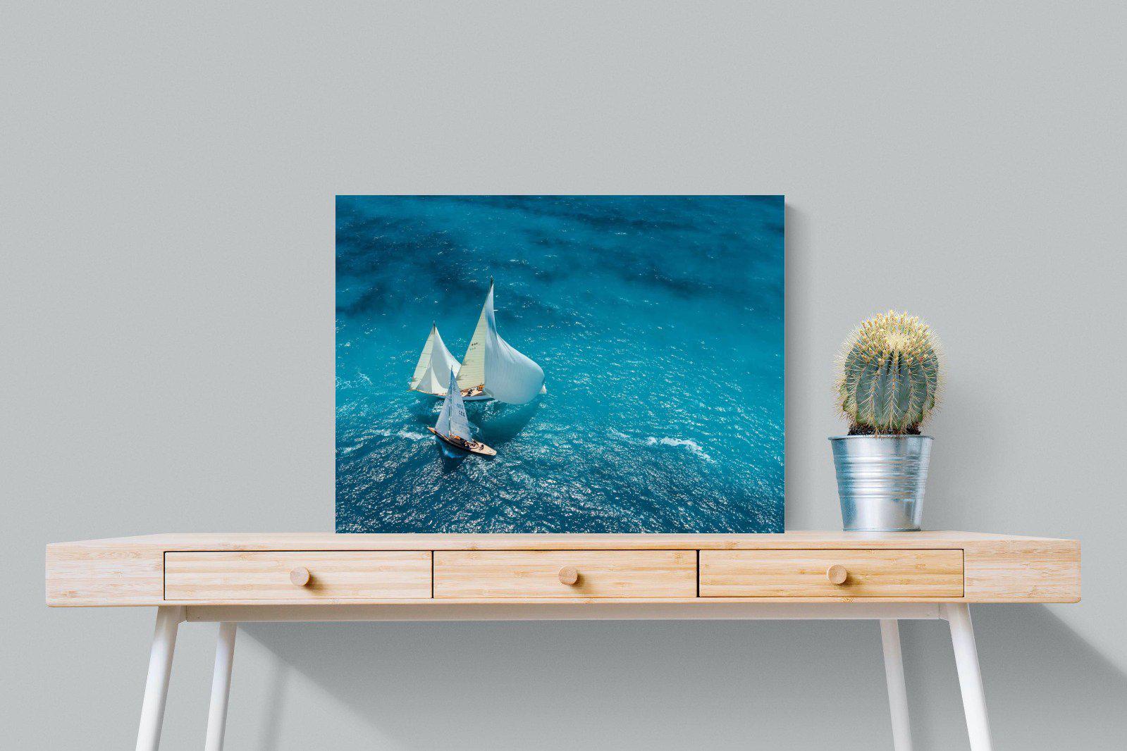 Nautical-Wall_Art-80 x 60cm-Mounted Canvas-No Frame-Pixalot