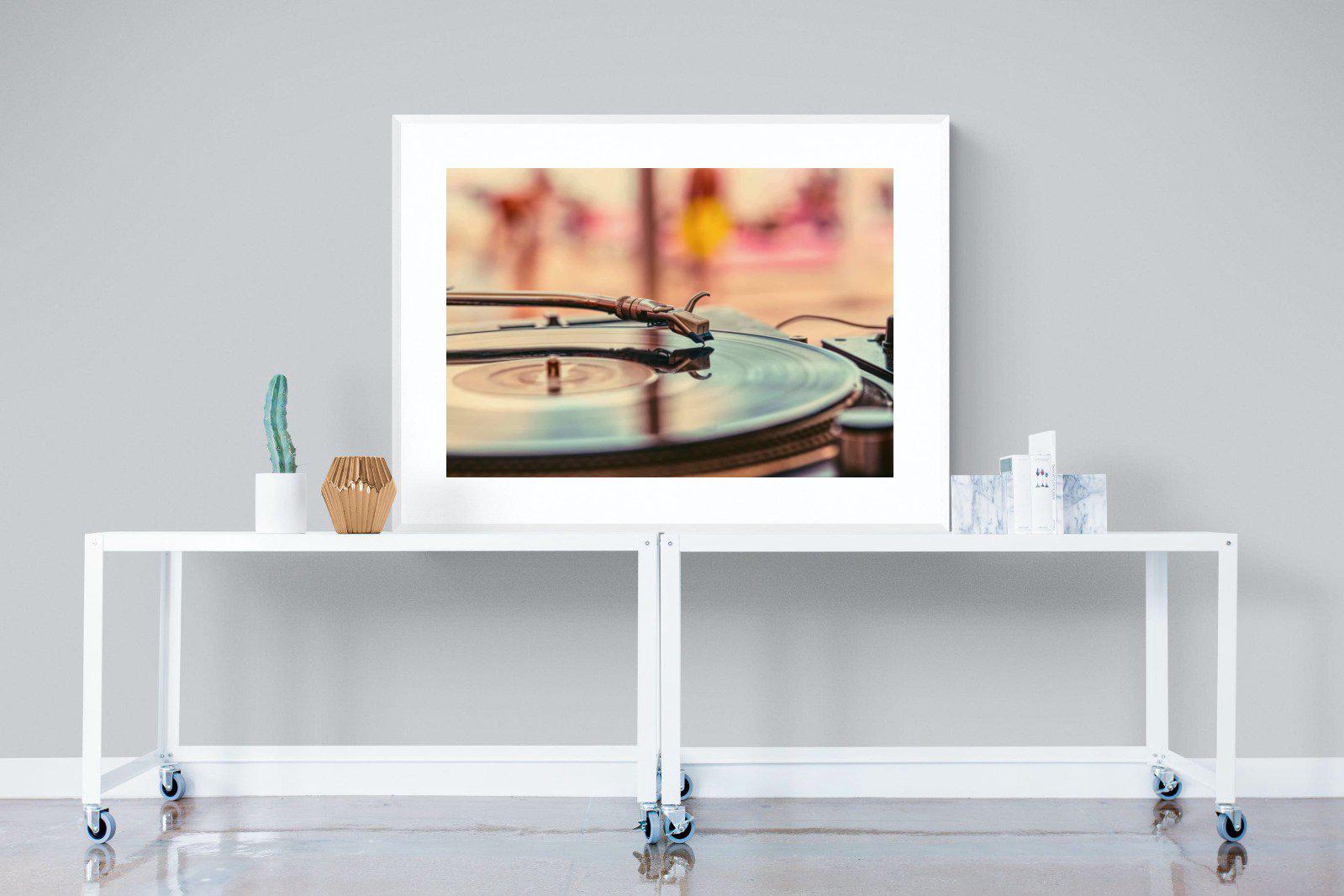 Needle-Wall_Art-120 x 90cm-Framed Print-White-Pixalot