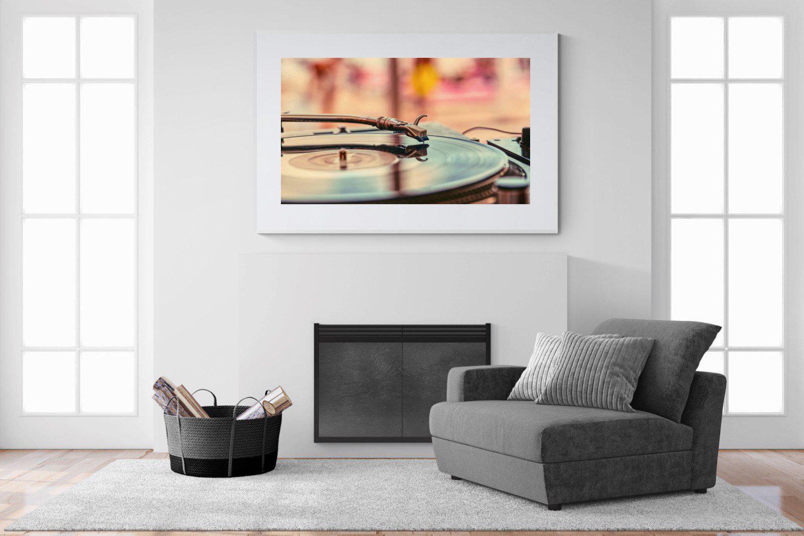 Needle-Wall_Art-150 x 100cm-Framed Print-White-Pixalot