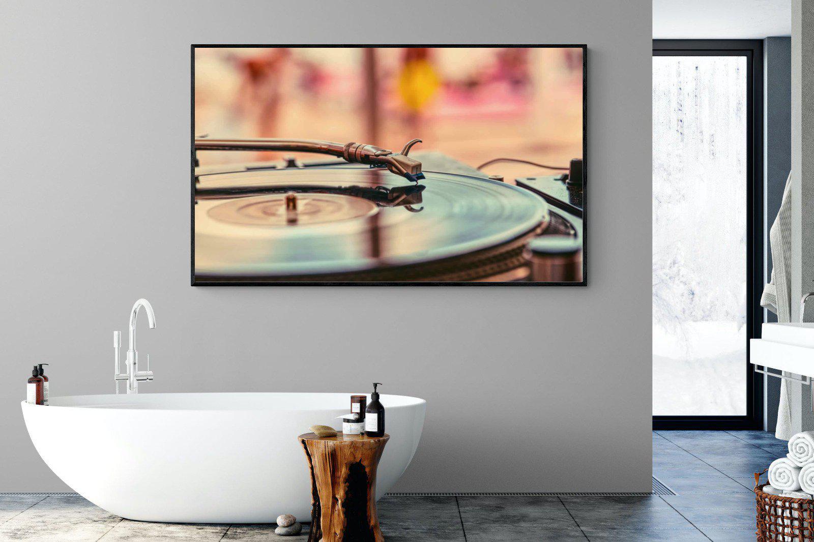 Needle-Wall_Art-180 x 110cm-Mounted Canvas-Black-Pixalot
