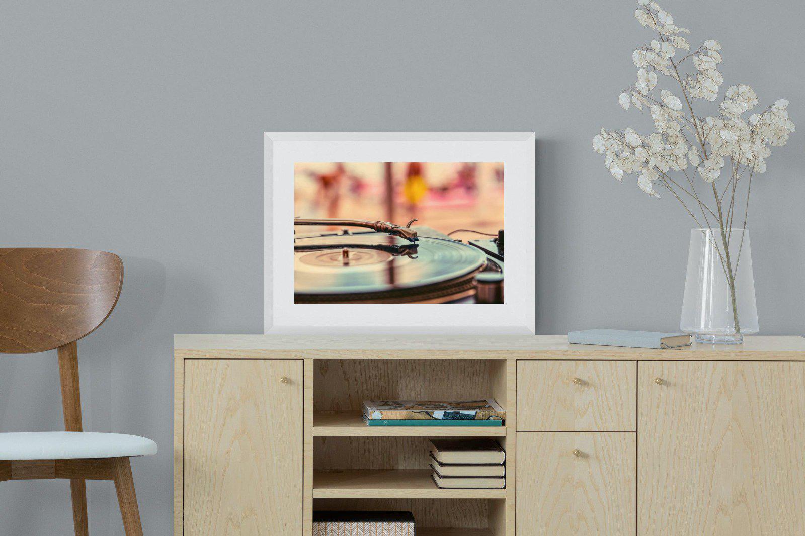 Needle-Wall_Art-60 x 45cm-Framed Print-White-Pixalot