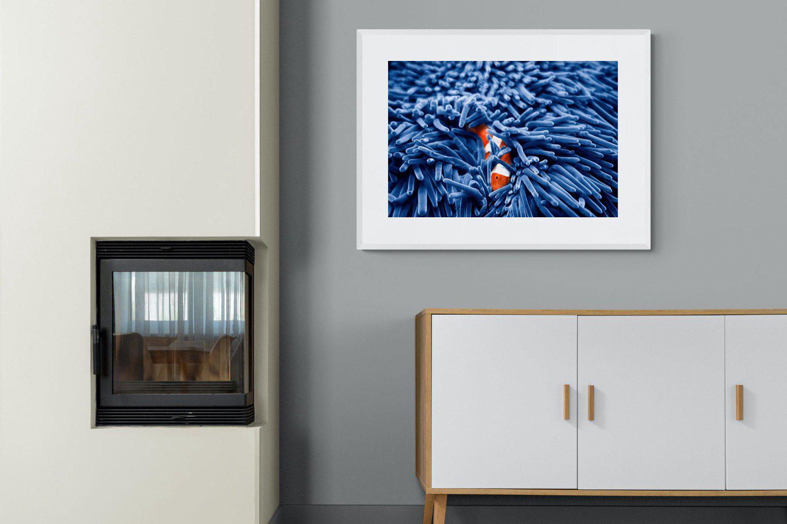 Nemo-Wall_Art-100 x 75cm-Framed Print-White-Pixalot
