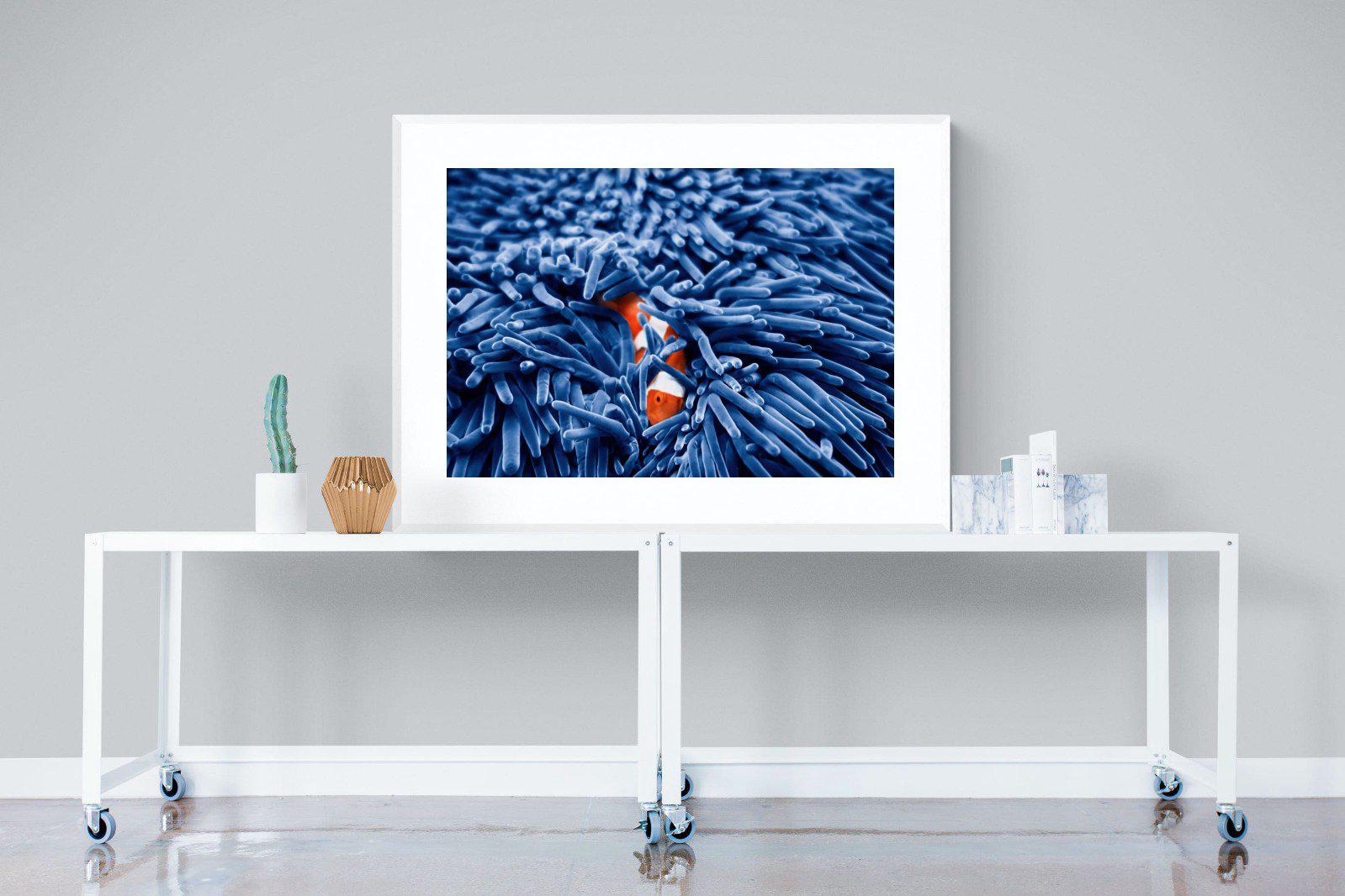 Nemo-Wall_Art-120 x 90cm-Framed Print-White-Pixalot