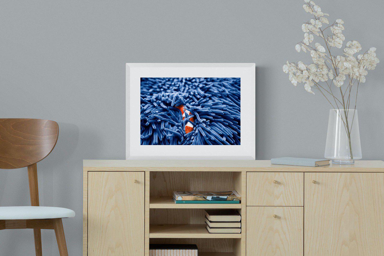Nemo-Wall_Art-60 x 45cm-Framed Print-White-Pixalot