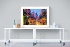 New Orleans-Wall_Art-120 x 90cm-Framed Print-Wood-Pixalot