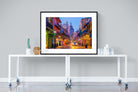 New Orleans-Wall_Art-120 x 90cm-Framed Print-Black-Pixalot