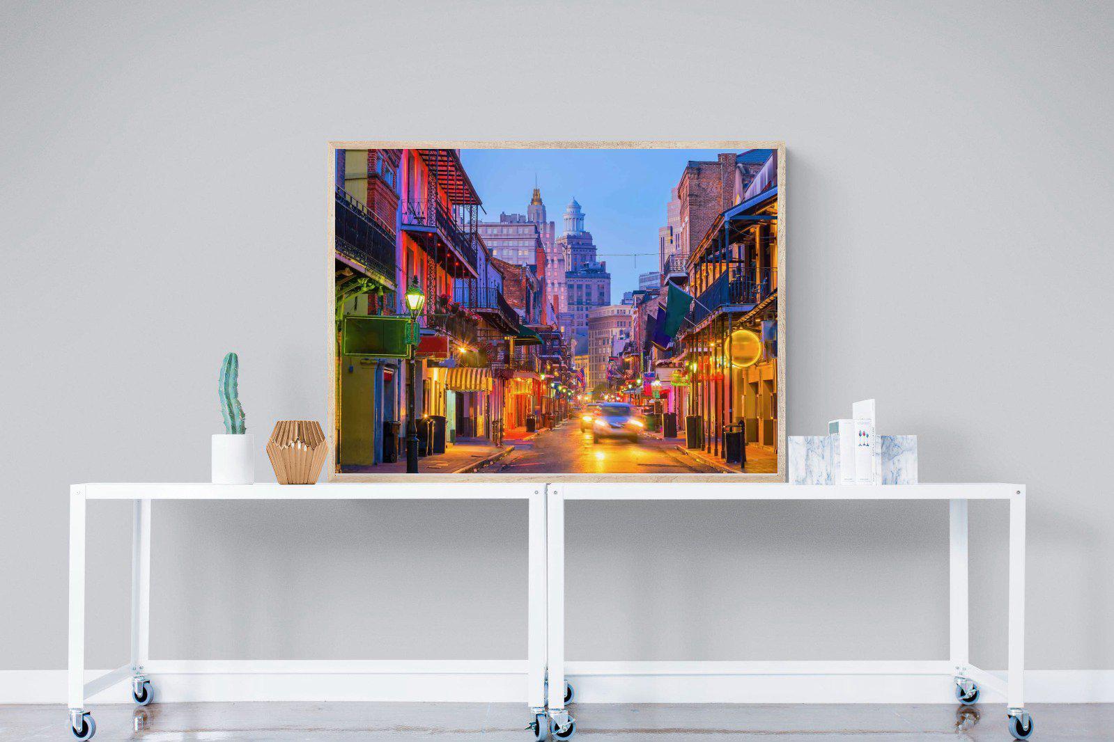 New Orleans-Wall_Art-120 x 90cm-Mounted Canvas-Wood-Pixalot