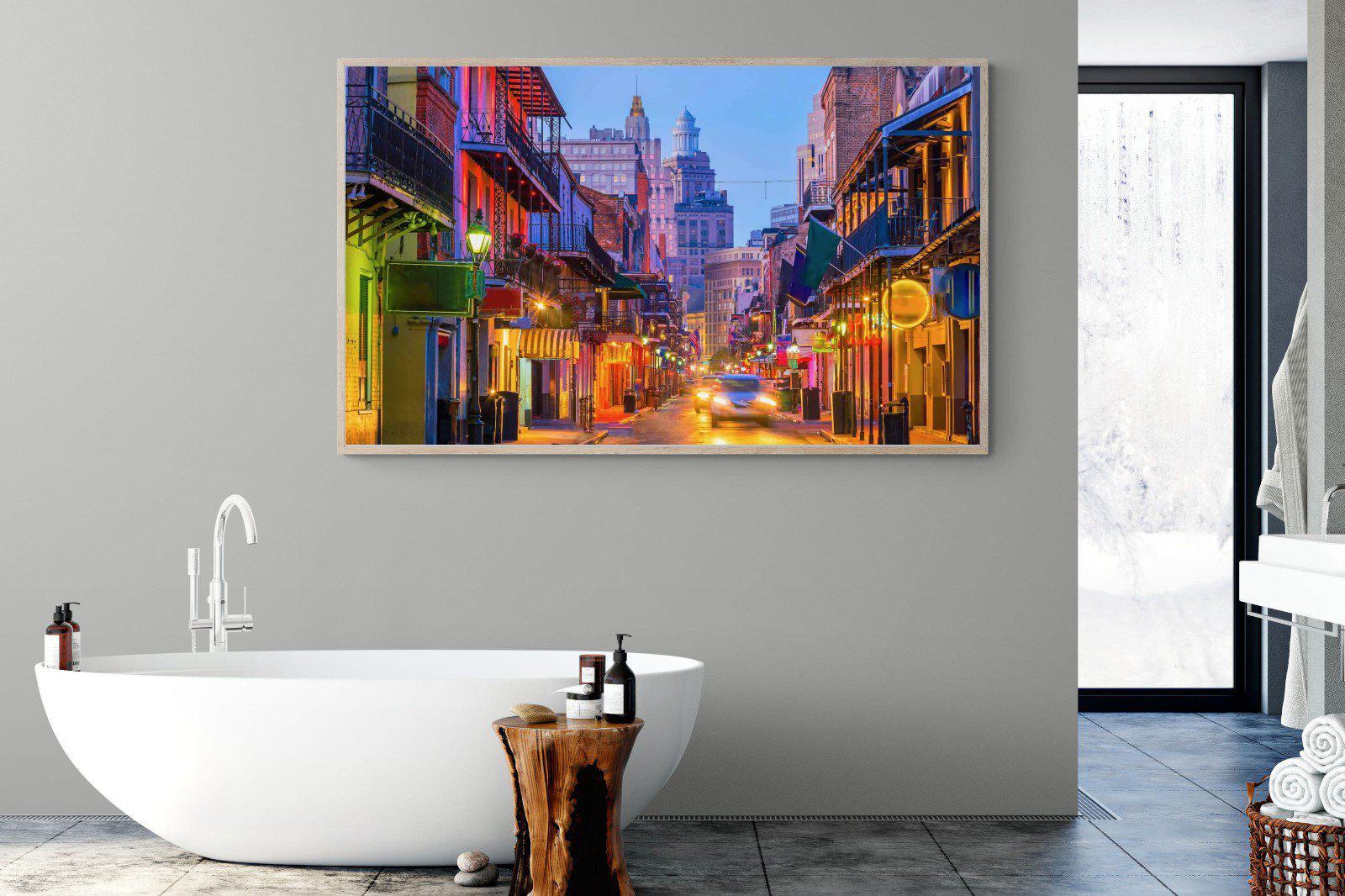 New Orleans-Wall_Art-180 x 110cm-Mounted Canvas-Wood-Pixalot