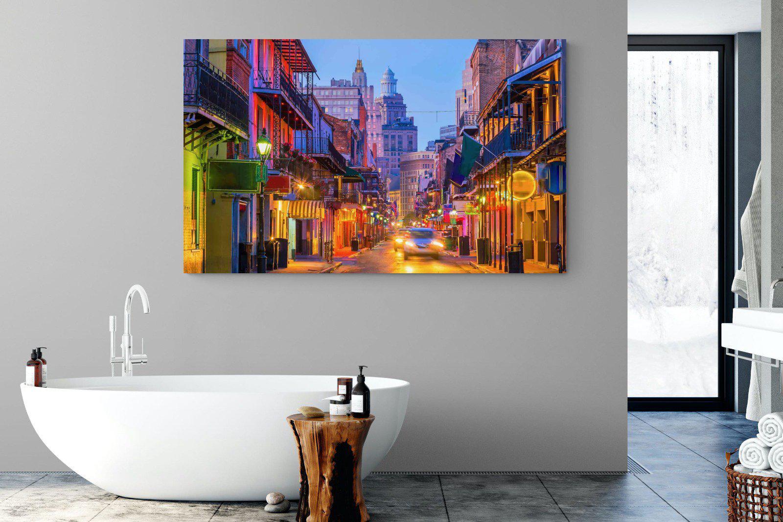 New Orleans-Wall_Art-180 x 110cm-Mounted Canvas-No Frame-Pixalot