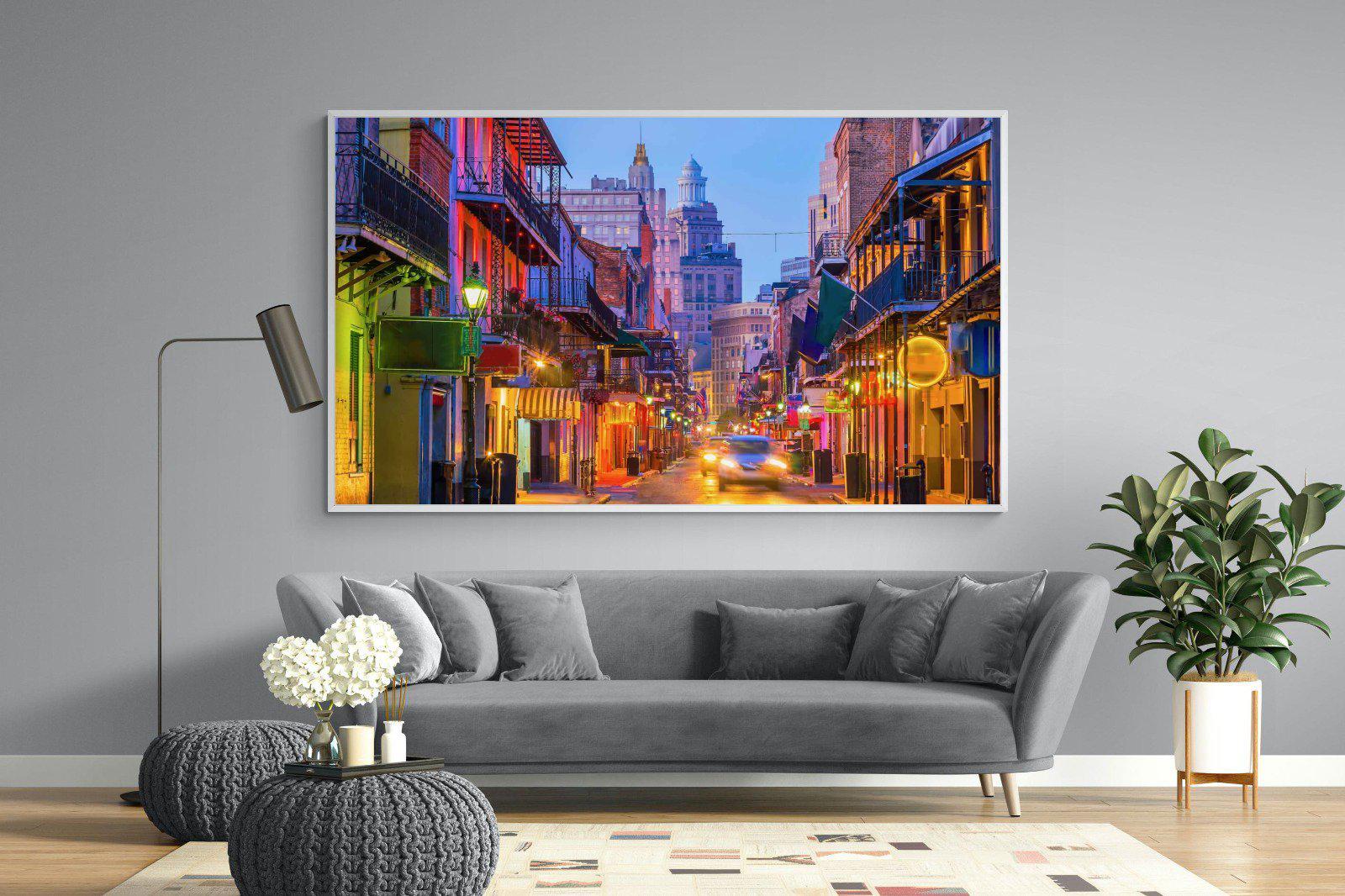 New Orleans-Wall_Art-220 x 130cm-Mounted Canvas-White-Pixalot