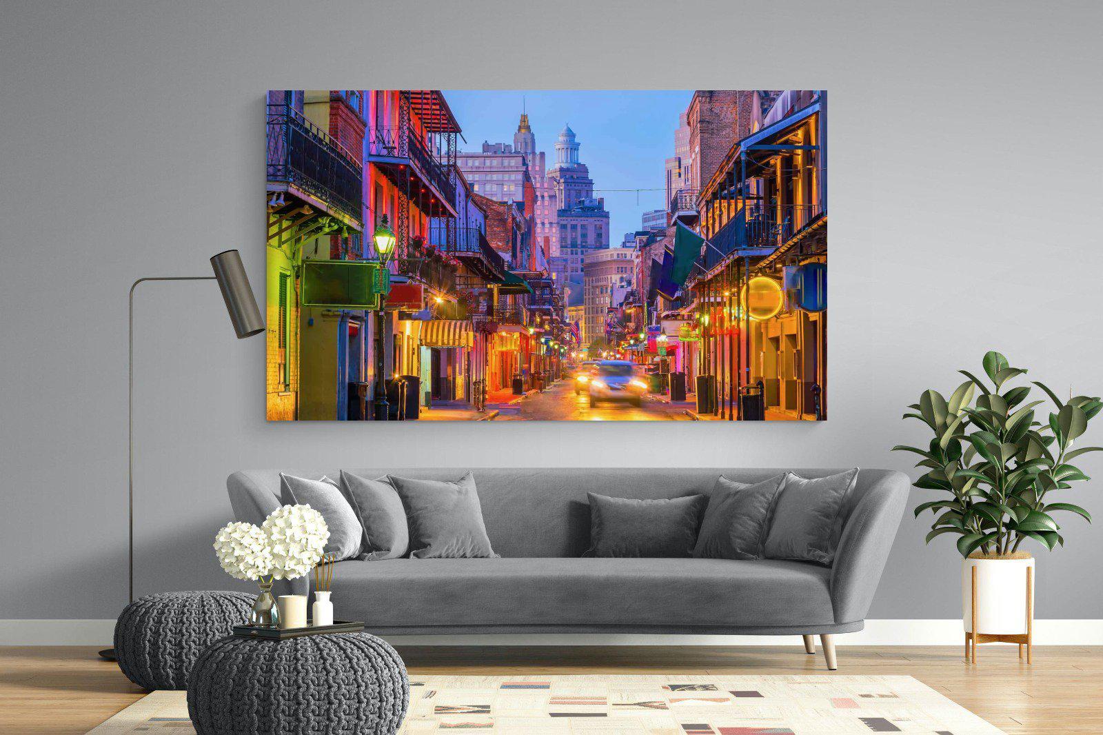 New Orleans-Wall_Art-220 x 130cm-Mounted Canvas-No Frame-Pixalot