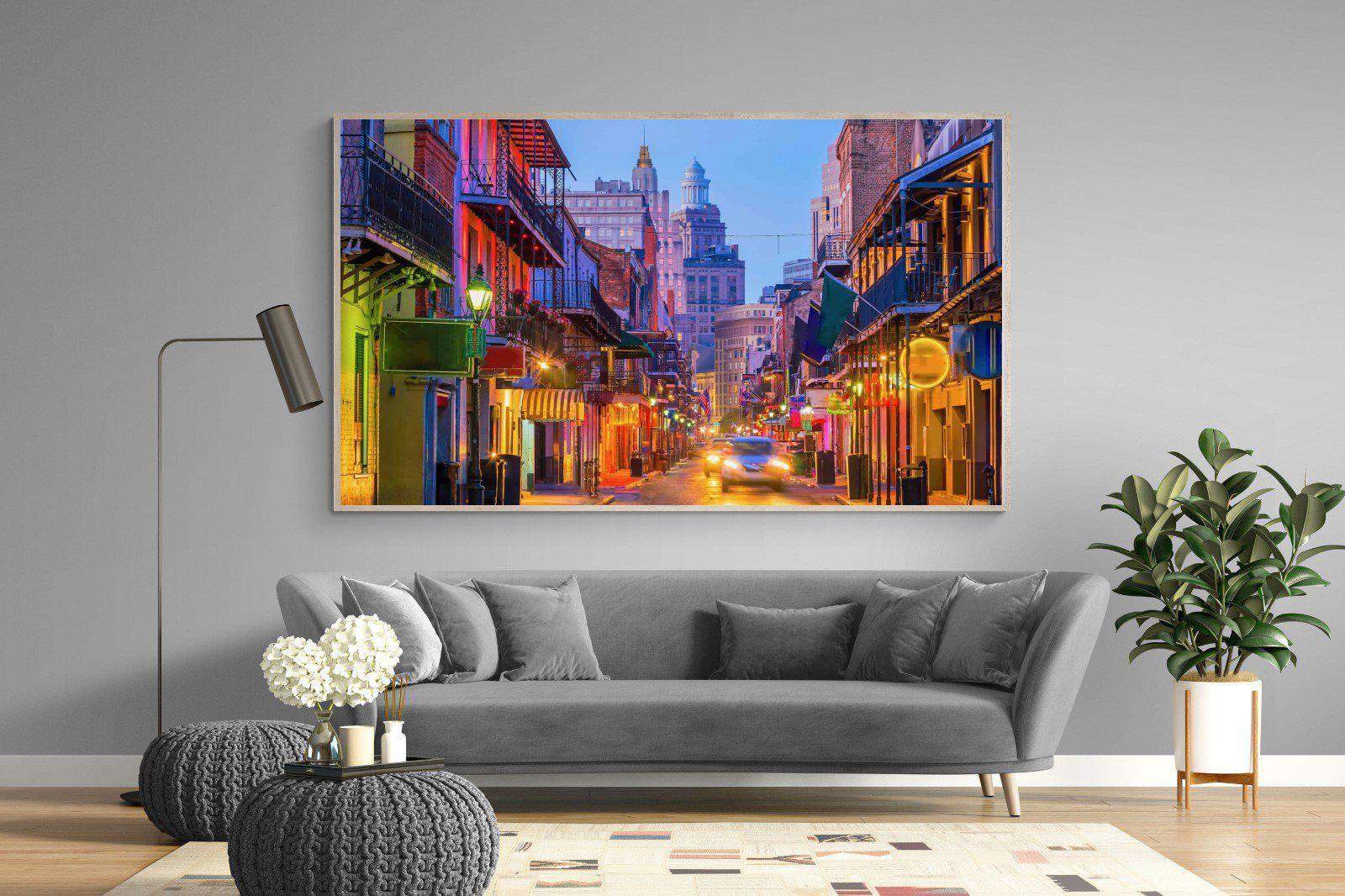 New Orleans-Wall_Art-220 x 130cm-Mounted Canvas-Wood-Pixalot