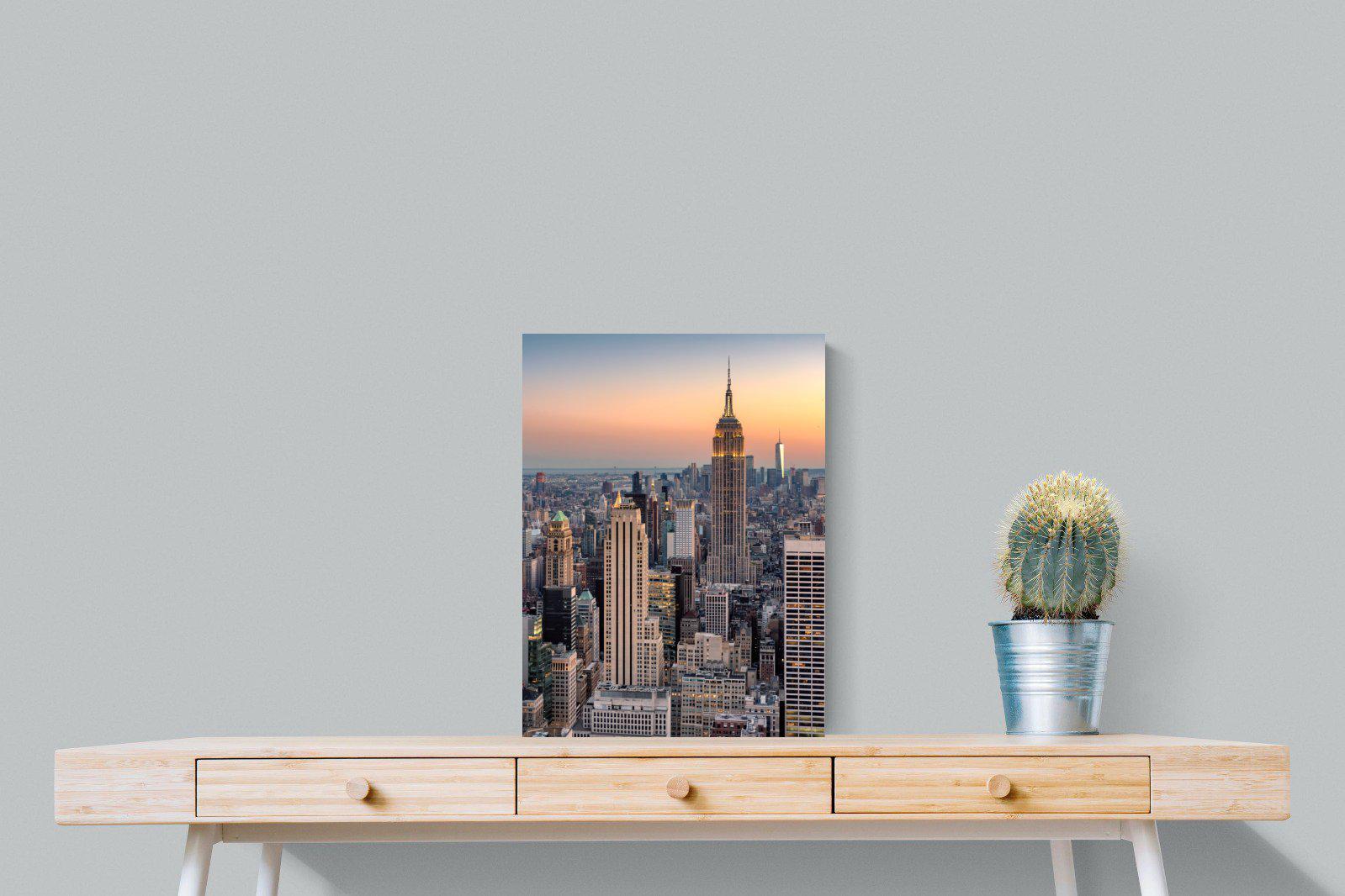 New York-Wall_Art-45 x 60cm-Mounted Canvas-No Frame-Pixalot